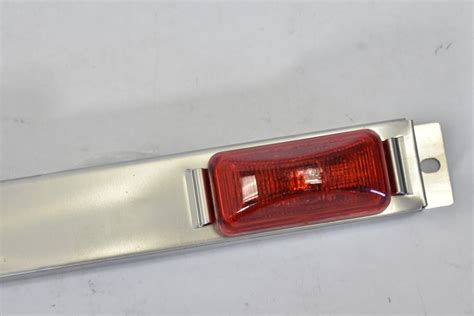 Napa Lighting Truck Lite Identification Bars 1" x 2" LED Red 15" Bar 3 Lamps | eBay