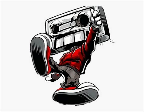 Transparent Bboy Clipart - Hip Hop Graffiti Drawing , Free Transparent Clipart - ClipartKey