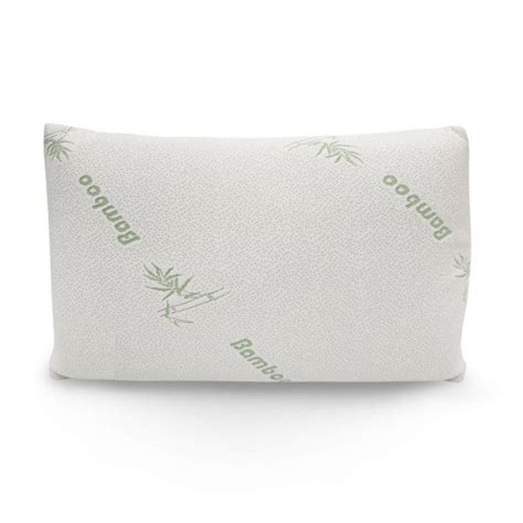 Memory Foam Pillow Bamboo Covered Ultra Soft Hypoallergenic