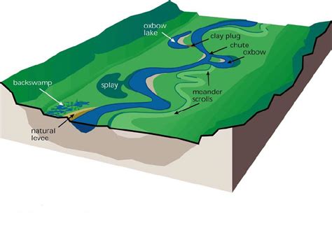 River Floodplain Diagram