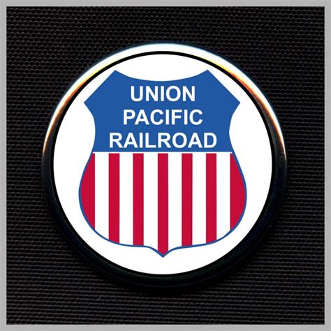 Pin – Union Pacific Railroad Logo – Train Stuff