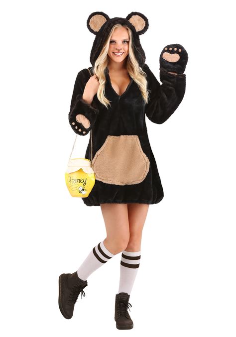 Cozy Brown Bear Women's Costume | Adult Bear Costumes