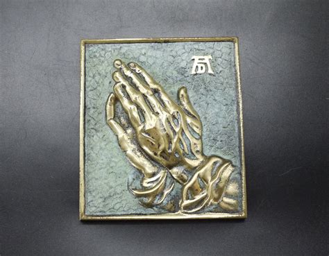 Albrecht DURER Praying Hands Bronze Relief - Etsy France | Esquisse, Mains jointes, Albrecht durer