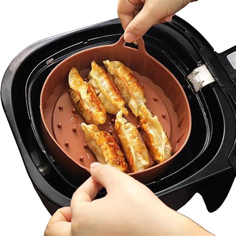 Balsang Air Fryer Silicone Pot (Replacement for Paper Liners, No More Harsh Cleaning Basket ...