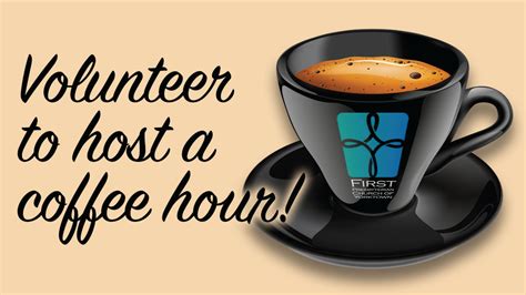 Can You Help With Coffee Hour?