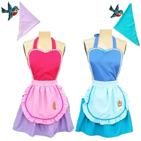 Cinderella Mice Costume Apron, Suzy and Perla Mice Costume Aprons ...