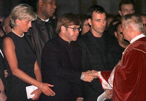 How Gianni Versace's Death Reunited Feuding Elton John & Princess Diana