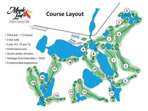 Course Layout | Maple Leaf Golf and Country Club