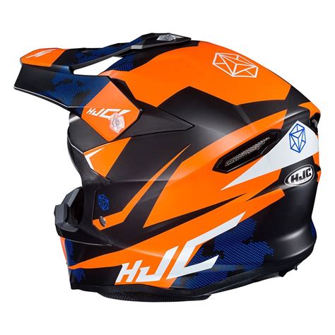 Off Road Helmet Hjc I50 Tona Orange HJC-179777-MC7SF Offroad Helmets ...