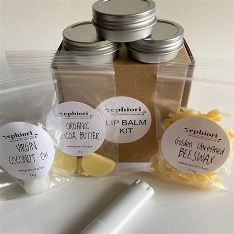 Diy Lip Balm Kit - Etsy