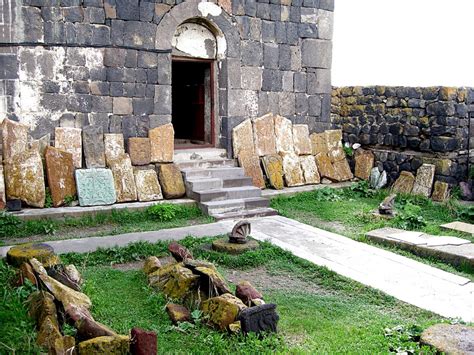 Front yard of Astvatsatsin Church - Sevanavank