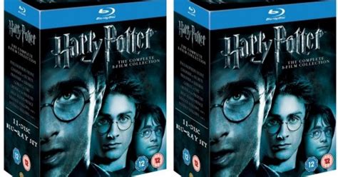 Harry Potter The Complete 8 Film Collection Blu Ray Box Set £16.99 @ Amazon