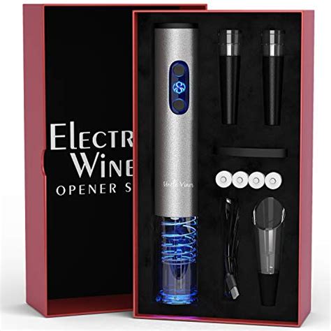 Electric Wine Opener Set with Charger and Batteries | Gadget Gets