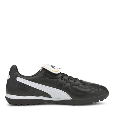 Puma | King Cup TT Astro Turf Football Boots | Black/White | SportsDirect.com