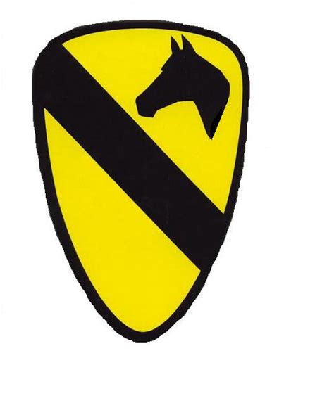 1st Cavalry Division Sticker Medium UV | Crossed Sabers – Chapter Gift Shop