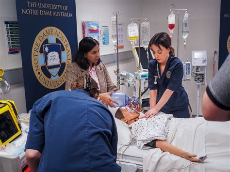 High-tech training ensures Notre Dame nursing students are more job-ready | Notre Dame