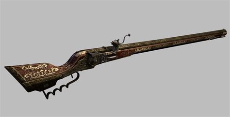 This arquebus was a renaissance firearm that superseded the cruder ...