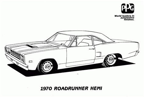 1969 Dodge Charger Car Coloring Pages - Coloring Home