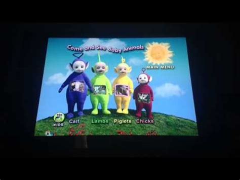 Teletubbies Baby Animals Dvd - Captions Beautiful