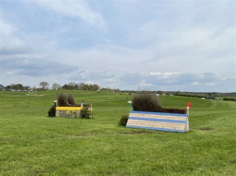 Kelsall Hill cross-country fences © Jonathan Hutchins cc-by-sa/2.0 :: Geograph Britain and Ireland