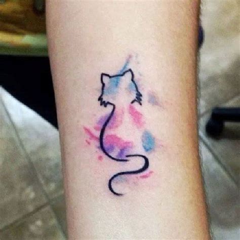 22 Small Cat Tattoo Ideas For Ladies - Styleoholic