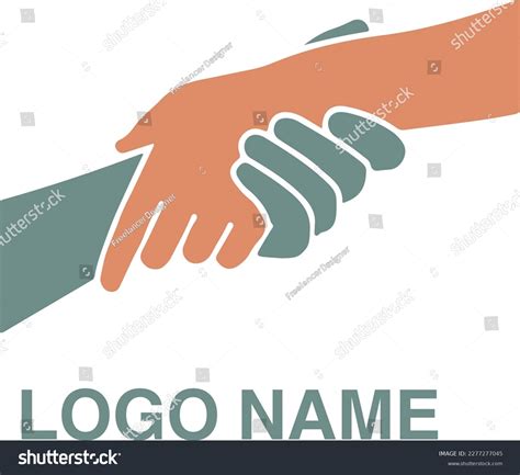 Helping Hand Concept Gesture Sign Help Stock Vector (Royalty Free ...