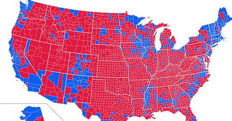 The Redwood Guardian: Red State, Blue State? Not really. America is mostly Red Counties