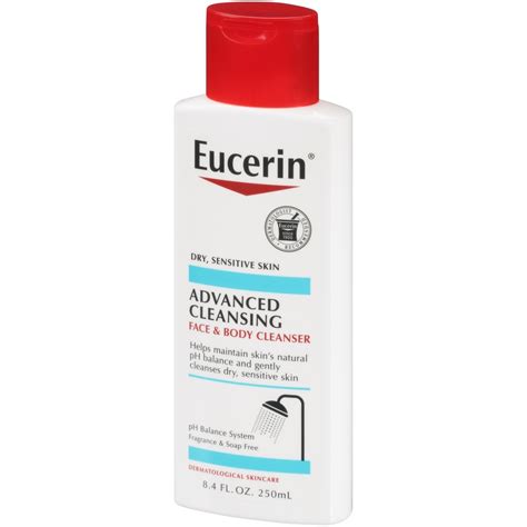 Eucerin Advanced Cleansing Body And Face Wash, 8.4 Oz 8.4 oz | Shipt