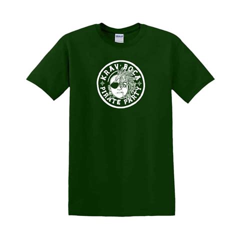 Krav Boca | T-shirt Pirate Party - Forest Green