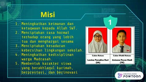 Visi Misi Paslon Ketua OSIS MTs N 7 Kebumen 2020 - YouTube