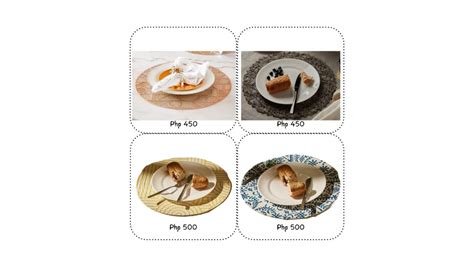 Placemats 4-piece/Set, Furniture & Home Living, Kitchenware & Tableware ...