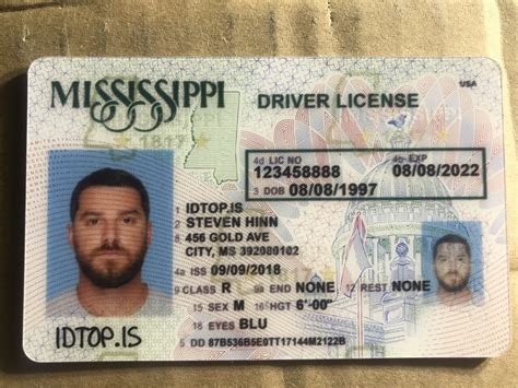 Mississippi Fake ID | Buy Scannable Fake IDs | IDTop