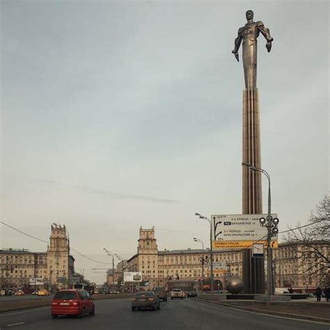 Monument to Yuri Gagarin – Moscow, Russia - Atlas Obscura