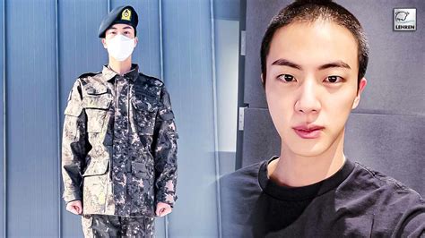 BTS Member Jin completes his five week military training