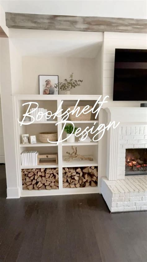 Bookshelf Design + Decor. Fireplace Design