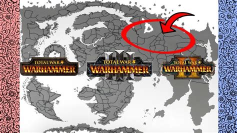 Total War Warhammer 3 Immortal Empires Map is HUGE - The Combined ...