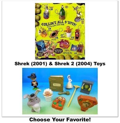 Burger King 2001 Shrek/2004 Shrek 2 Collectible Toy-Pick! | #4571000665