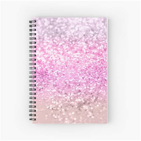 "Unicorn Girls Glitter #21 (Faux Glitter) #shiny #decor #art" Spiral Notebook for Sale by ...