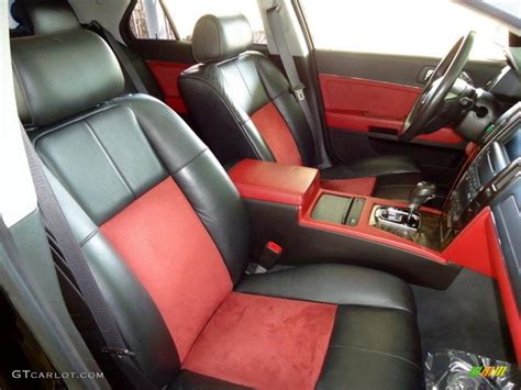 Ebony/Tango Red Interior 2007 Cadillac STS -V Series Photo #63380324 | GTCarLot.com