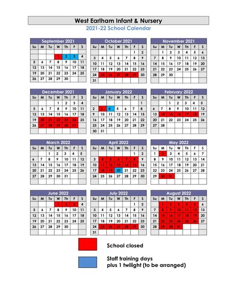 Term Dates – West Earlham Infant & Nursery School