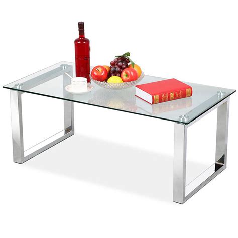 Glass Top Coffee Tables with Stainless Steels Legs – OnSuit PVT S.L.