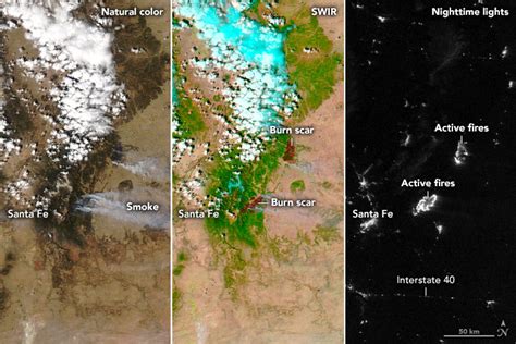 Wildfires Scorch Northern New Mexico