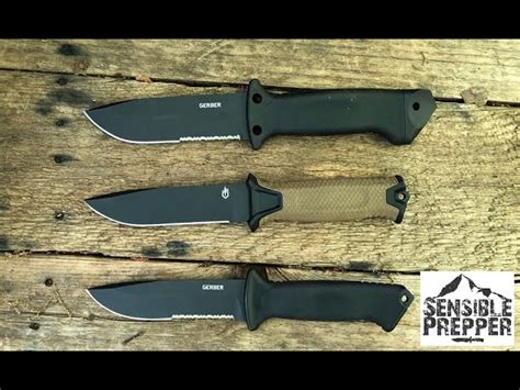 Gerber Prodigy, Strong Arm & LMF II Knife Comparison – Outdoor Survival ...