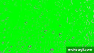 Rain Drops on Glass Window -1080p Green Screen on Make a GIF