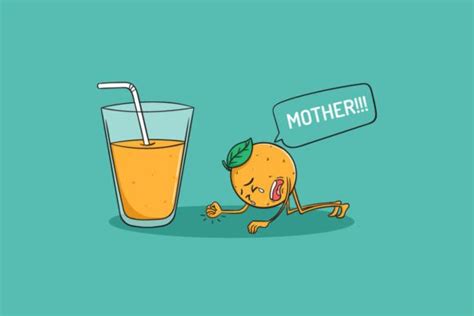 Funny Orange Juice Character Crying Graphic by PadmaSanjaya · Creative ...