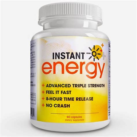 Instant Energy COMPLETE Natural Energy Supplement Formula MAXIMUM ...