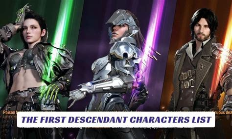 The First Descendant Characters - Lawod