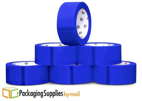 Blue Colored Packing Tape 2 Mil 2" x 55 Yds Shipping Packaging Tapes 180 Rolls - Carton Sealing