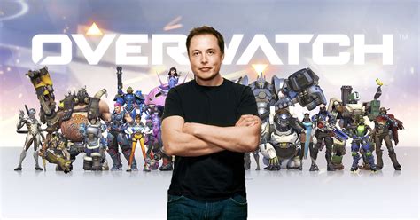 Elon Musk Plays Overwatch, And Other Video Games Like Everyone Else