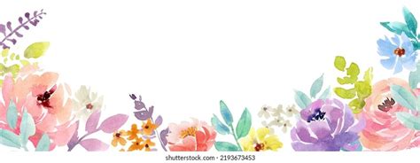 Flower Border Clipart Free